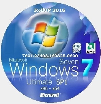 Microsoft Windows 7 Ultimate SP1 7601.23403 RollUP 2016 x86-x64 RU Micro - «Windows»