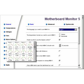 MotherBoard Monitor 5.3.7.0 - «Диагностика»