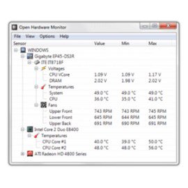 Open Hardware Monitor 0.6.0 - «Диагностика»