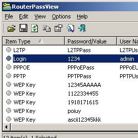 RouterPassView 1.61 - «Программы»