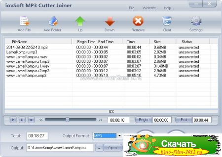 MP3 Cutter Joiner