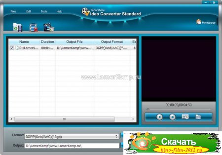 Tenorshare Free Video Converter