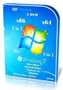 Microsoft Windows 7 SP1 x86/x64 Ru 9 in 2 Origin-Upd 04.2016 by OVGorskiy® 2DVD - «Windows»