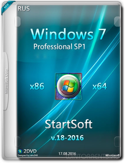 Windows 7 Professional SP1 StartSoft v.18 (x86-x64) (2016) [Rus] - «Windows»