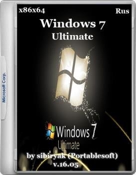 Windows 7 Ultimate by sibiryak (Portablesoft) v.16.05 - «Windows»