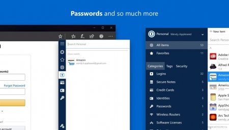 Для Microsoft Edge выпущен менеджер паролей 1Password - «Последние новости»