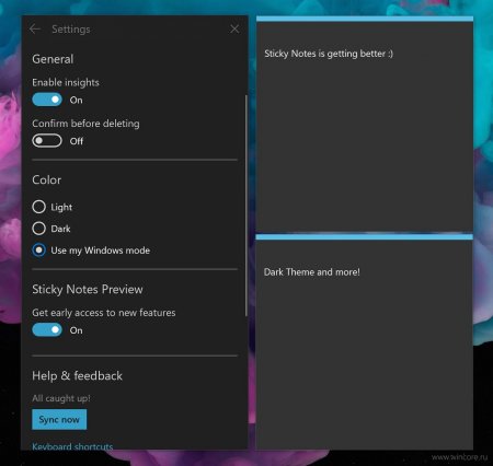 Sticky Notes получит полноценную тёмную тему - «Последние новости»