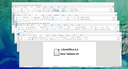 В LibreOffice запущен новый ленточный интерфейс - «Последние новости»