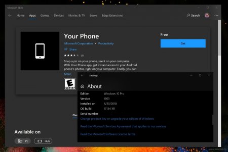 «Ваш телефон» работает и в Windows 10 April 2018 Update (уже нет) - «Последние новости»