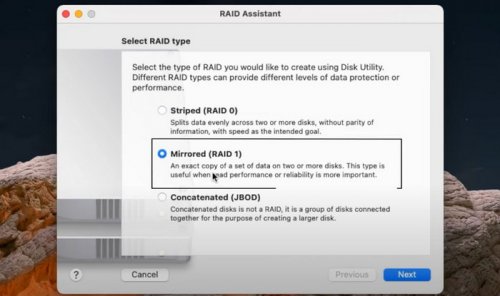 Выбор конфигурации RAID в Mac OS X - «Последние новости»