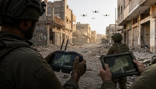 Израильский стартап разработал единый пульт управления боевыми дронами - «Технологии»